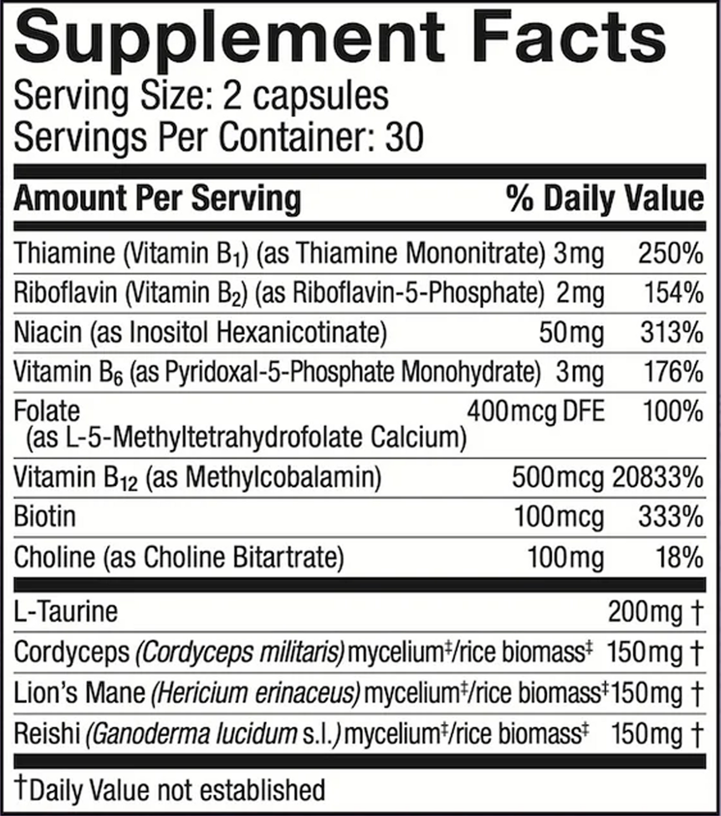 Syvaus™ Focus* Capsules